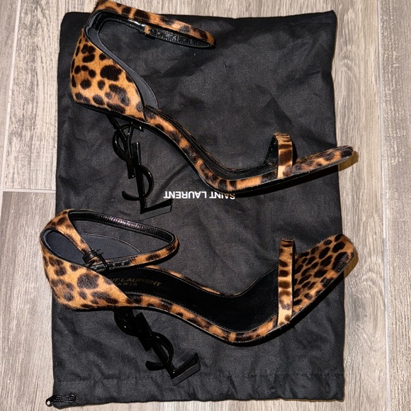 Opyum Yves Saint Laurent Heels/Sandals in Leopard - Picture 1 of 6